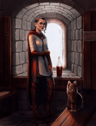 Tło arta 'Młoda Lynn Hailey'