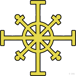 Symbol Kościoła Goddejki w Uniwersum Angvalion