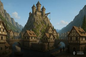 Obrazek przedstawia Fort Azgan, obecną stolicę Moorhaven