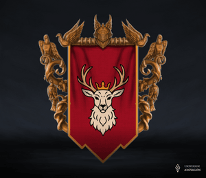 Herb Rodu de Volaille, władców Księstwa Hintervoldzkiego
