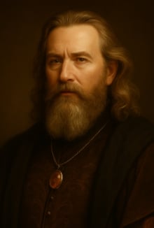 Obrazek przedstawia Harolda var Paytone'a, który zdradził Aedelrica