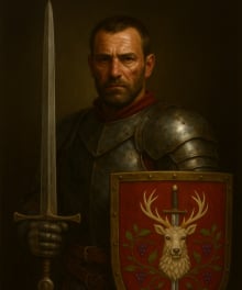 Sir Raynald de Villiers, mąż Renée