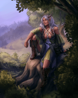 Tło arta 'Däl'amar'i "Dalia"'