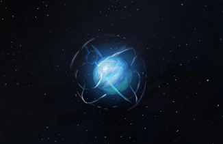 Tło arta 'Księżyc Zümer-Zemlin'