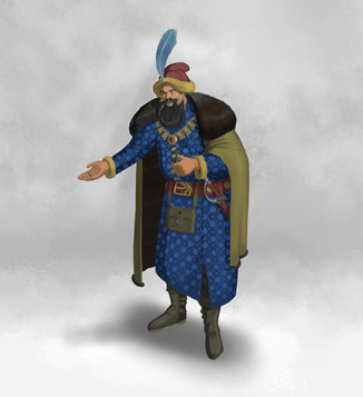 Tło arta 'Pádraig Falkenberg, Żelazny Padre'