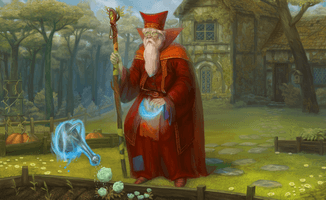 Tło arta 'Santiago var Collins'