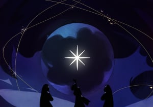 Obrazek przedstawia artystyczne przedstawienie badań nad magią