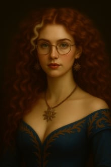 Obrazek przedstawia Irvette var Crawforde, dziedziczkę rodu Crawforde