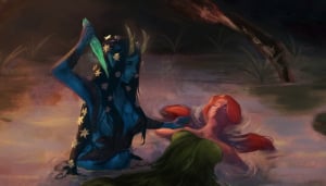 Rytuał przemiany w driadę